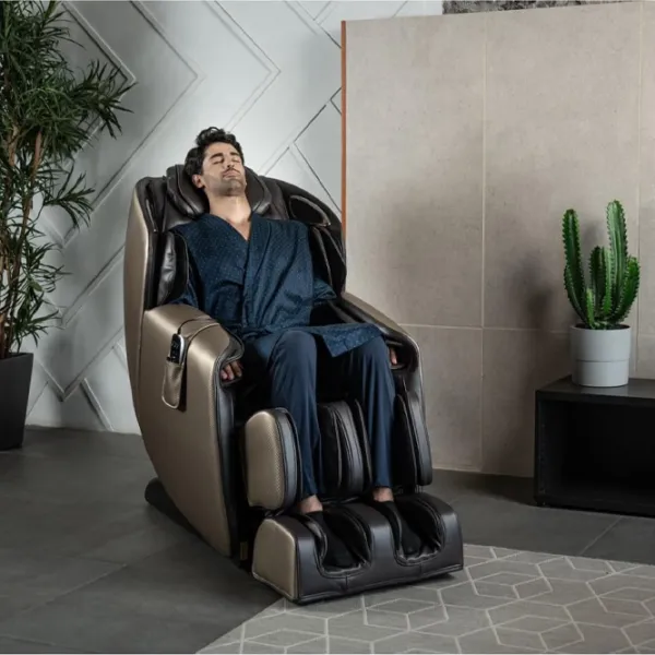 Scaun de masaj Askona S8 Smart JET S Black photo 5