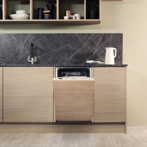Посудомоечная машина Hotpoint-Ariston HSIC 3M19 C Узкая/ Серебристый photo 5