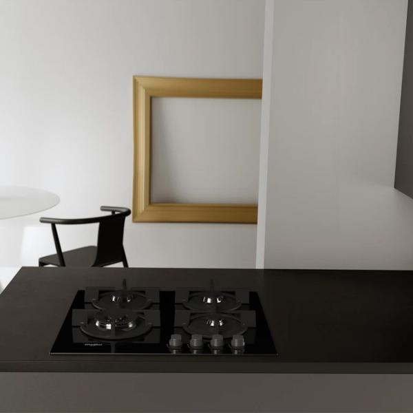 Газовая варочная панель Whirlpool GOR 625/ NB1 Закаленное стекло/ Черный photo 5