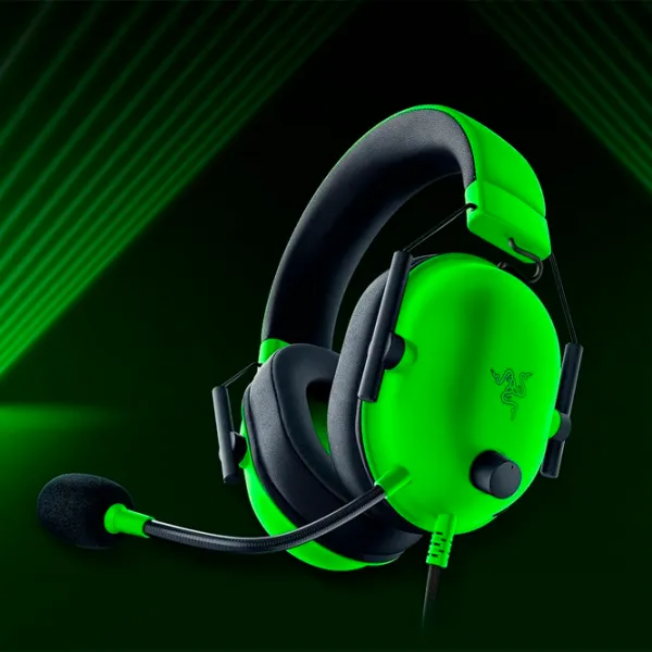 Căști Razer BlackShark V2 X Black Green Cu fir/ Gaming photo 6