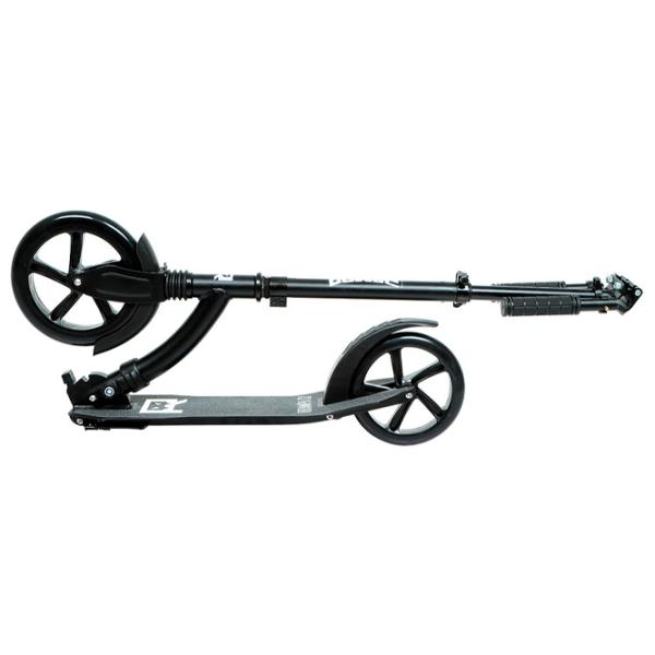 Детский двухколёсный самокат RRampa C1 (68504) 100 кг/ Черный photo 2 Детский двухколёсный самокат RRampa C1 (68504) 100 кг/ Черный photo 2