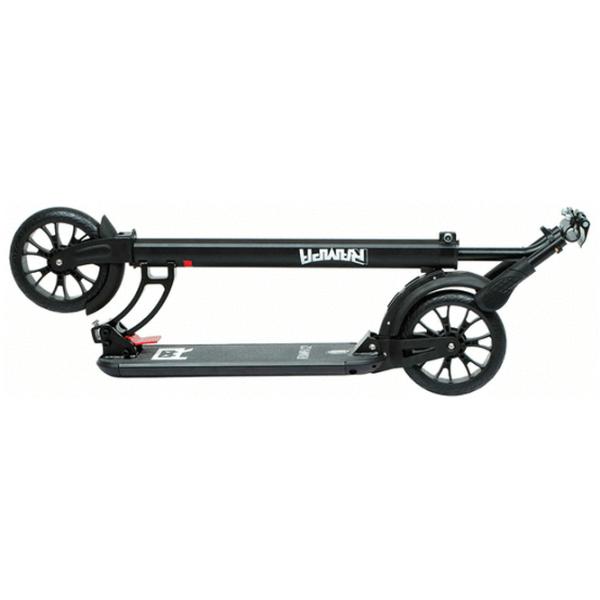 Trotinetă pentru copii cu două roți RRampa C2 (68505) 100 kg/ Black photo 2
