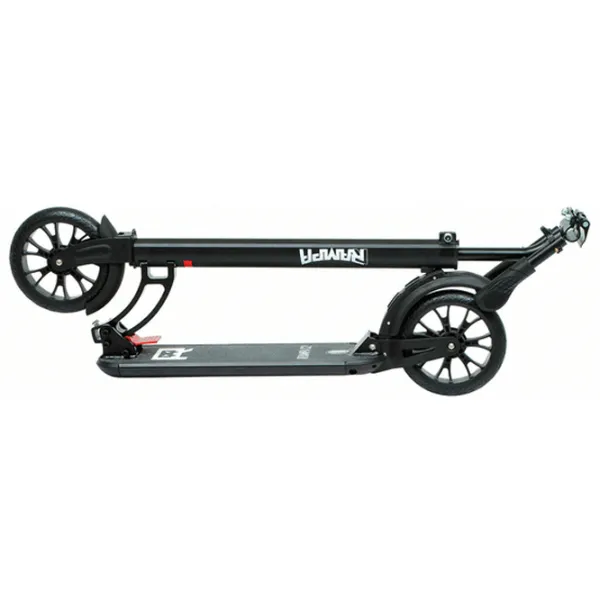 Trotinetă pentru copii cu două roți RRampa C2 (68505) 100 kg/ Black photo 3