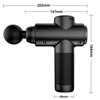 Aparat de masaj Massage gun 009 Black photo 5