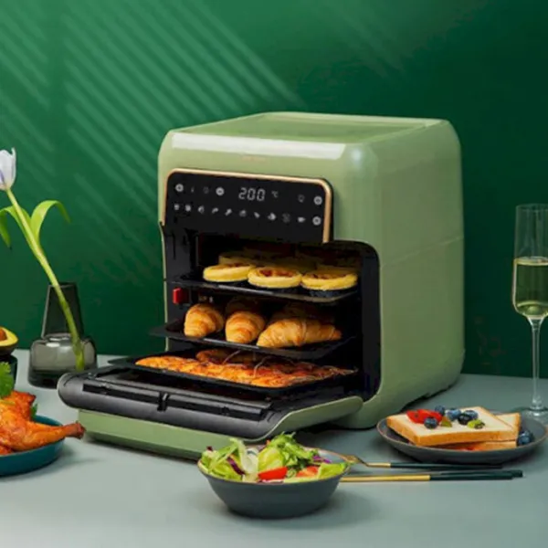 Friteuză-cuptor Xiaomi Onemoon OA9 1500 W / Green photo 4 Friteuză-cuptor Xiaomi Onemoon OA9 1500 W / Green photo 4