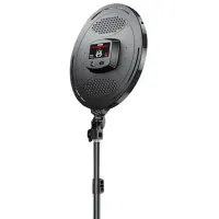 Trepied cu lampă Studio Fill M666 355 mm Black photo 2