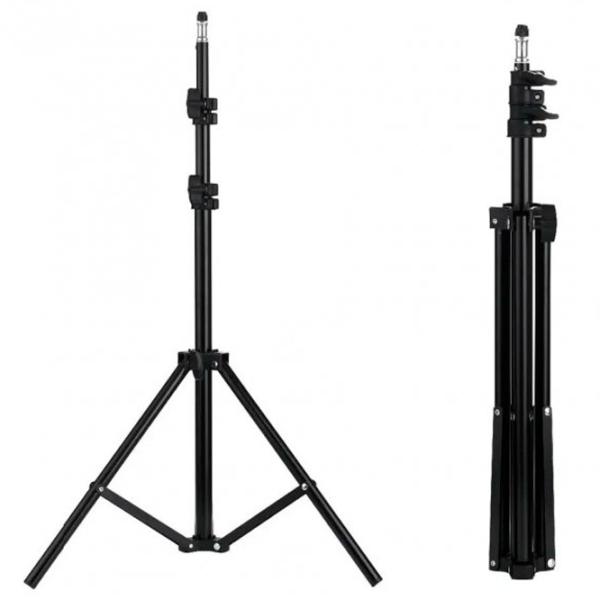 Штатив с круглой лампой Studio Fill M666 355 мм Черный photo 9