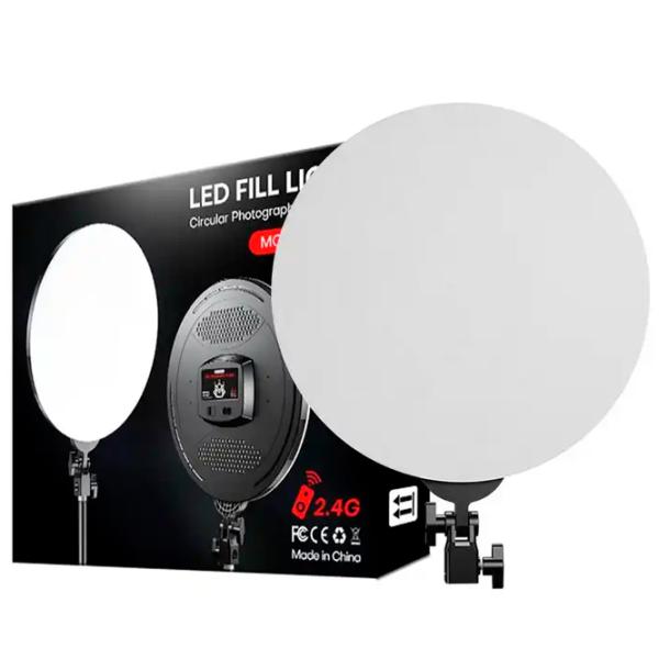Штатив с круглой лампой Studio Fill M666 355 мм Черный photo 10