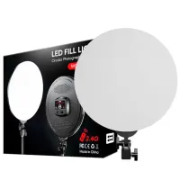 Trepied cu lampă Studio Fill M666 355 mm Black photo 10