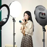 Trepied cu lampă Studio Fill M666 355 mm Black photo 11
