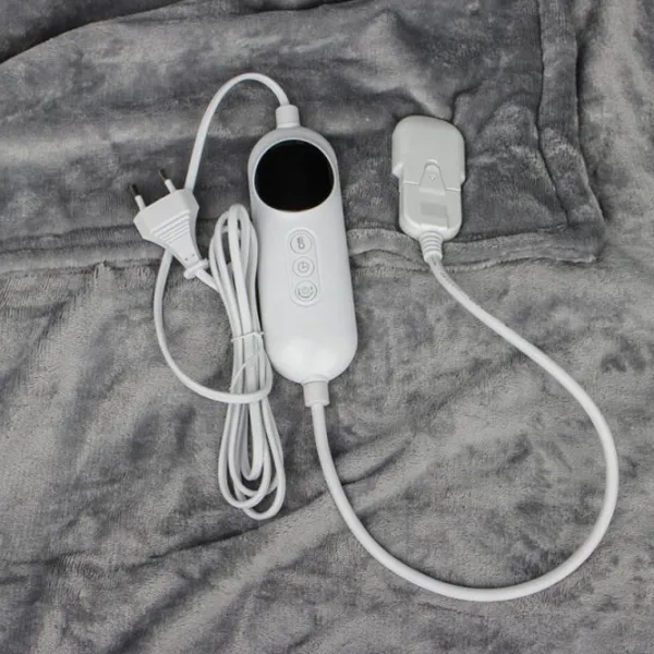 Pătură electrică Electric Blanket 1048876 120 W/ Poliester/ Gray photo 5