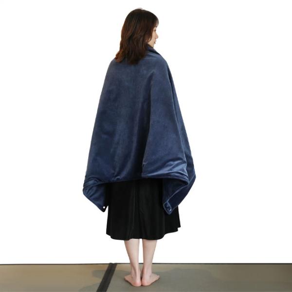 Электрическое одеяло Electric Blanket Portable Graphene Heating 10 Вт/ Полиэстер/ Синий photo 3