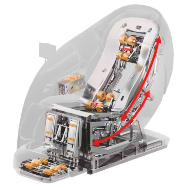 Scaun de masaj Casada Skyliner III White photo 5