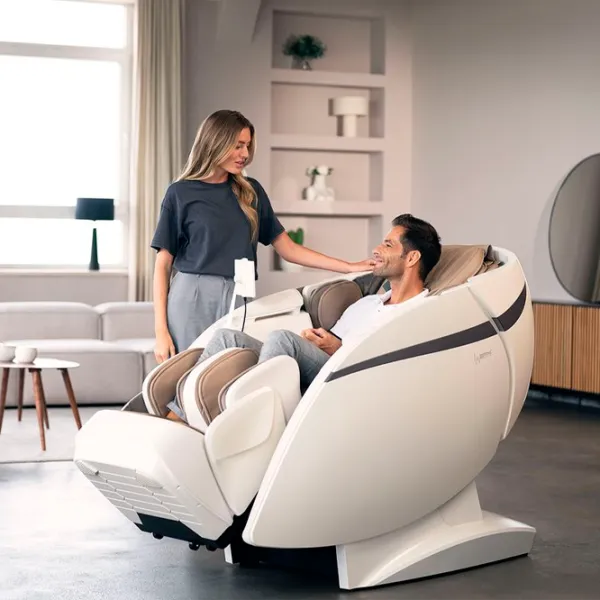Scaun de masaj Casada Skyliner III White photo 8