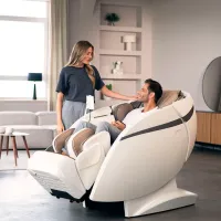 Scaun de masaj Casada Skyliner III White photo 8