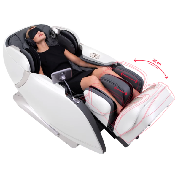 Scaun de masaj Casada Skyliner II White photo 5