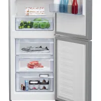 Frigider Beko RCSA406K30XB cu congelator jos 386 l / 202.5 cm / Inox photo 5