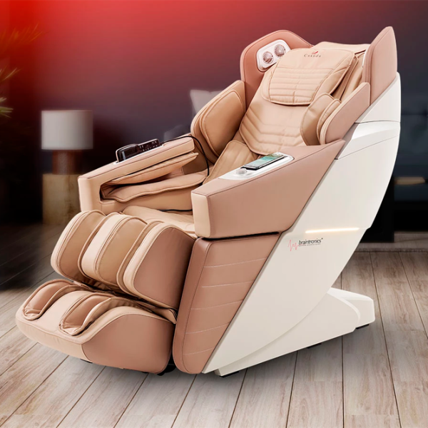Scaun de masaj Casada AlphaSonic III Beige photo 5