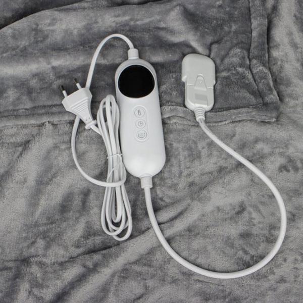 Pătură electrică Electric Blanket 1048877 120 W / Poliester / Gray photo 4