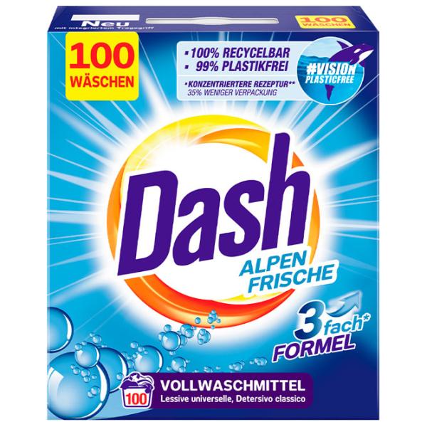 Detergent Dash Alpine freshness 6 kg  Număr spălări: 100 photo 2