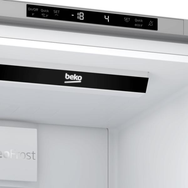 Frigider Beko RCNA366I30XB cu congelator jos 324 l / 185 cm / Silver photo 4