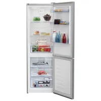 Frigider Beko RCNA420SX cu congelator jos / 185.2 cm / Silver photo 3