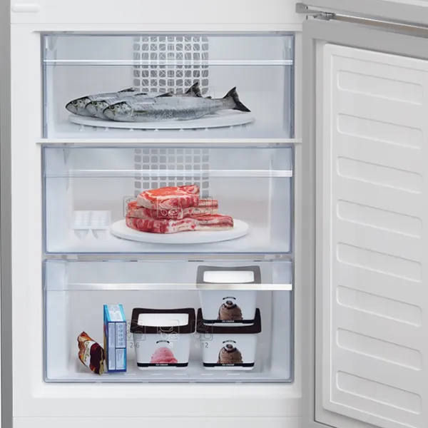 Холодильник Beko RCNA420SX с нижней морозильной камерой  / 185.2 cm / Серебряный photo 5