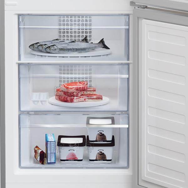 Холодильник Beko RCNA420SX с нижней морозильной камерой  / 185.2 cm / Серебряный photo 5