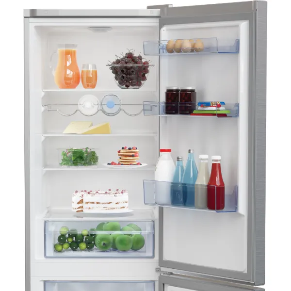 Холодильник Beko RCSA366K30XB с нижней морозильной камерой 343 л / 185.2 cm / Нержавеющая сталь photo 4