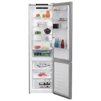 Frigider Beko RCNA406I35XB cu congelator jos 362 l / 202.5 cm / Silver photo 4