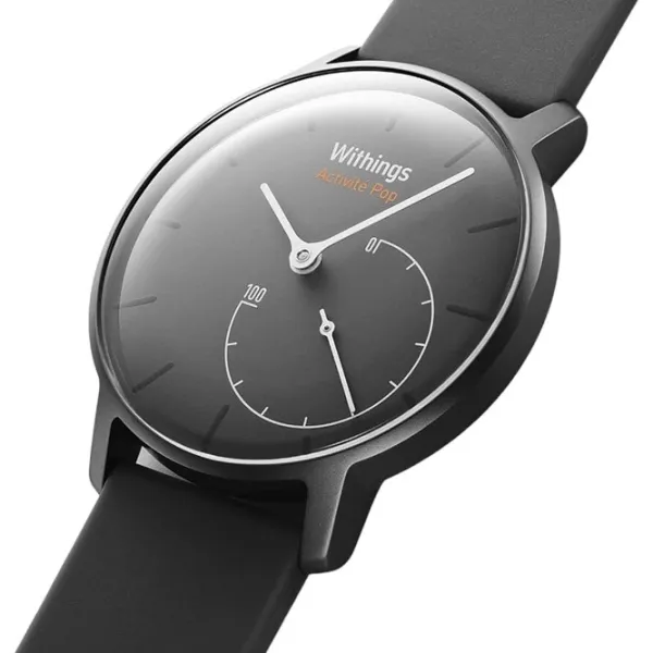 Ceas inteligent Withings Activite Pop 1.3"/ 36.3 mm/ Black - Black/ 68237 photo 3