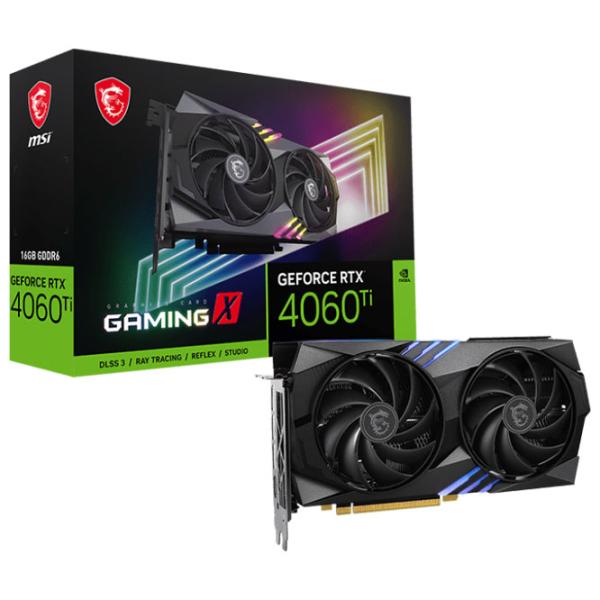 Placă video MSI GeForce RTX 4060 Ti GAMING X PCI Express x16 4.0 / 16 GB photo 5 Placă video MSI GeForce RTX 4060 Ti GAMING X PCI Express x16 4.0 / 16 GB photo 5