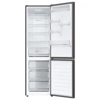 Frigider Haier HDW1620DNPD cu congelator jos 377 l / 200 cm / Graphite photo 4
