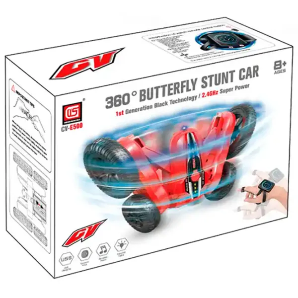 Mașină RC Butterfly Special Gear CV-E500 2.4 GHz/ Red photo 5