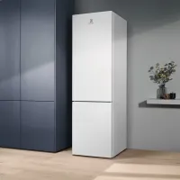 Frigider Electrolux LNT5ME36W1 cu congelator jos 367 l / 201 cm / White photo 6
