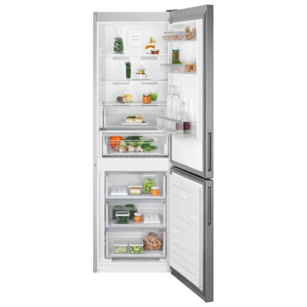 Frigider Electrolux LNT5ME32U1 cu congelator jos 331 l / 186 cm / Inox photo 2
