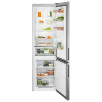 Frigider Electrolux LNT5ME36U1 cu congelator jos 367 l / 201 cm / Inox photo 2