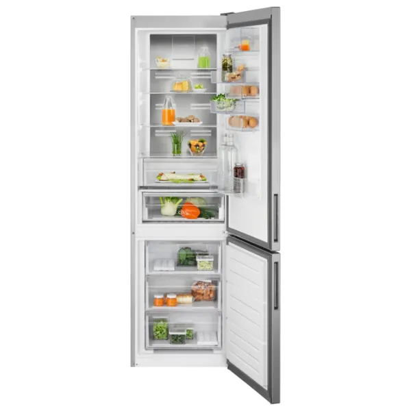 Frigider Electrolux LNT7ME36X3 cu congelator jos 367 l / 201 cm / Inox photo 2