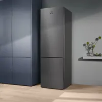 Frigider Electrolux LNT6MC36U1 cu congelator jos 367 l / 201 cm / Inox photo 5