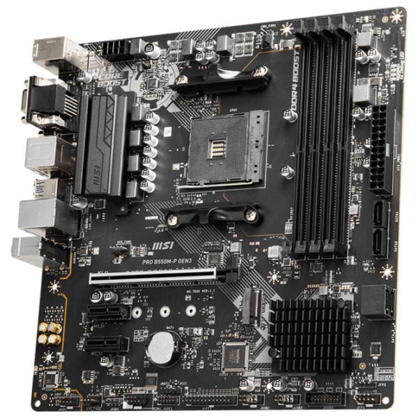 Материнская плата MSI PRO B550M-P GEN3 mATX/ AMD B550M-P photo 3
