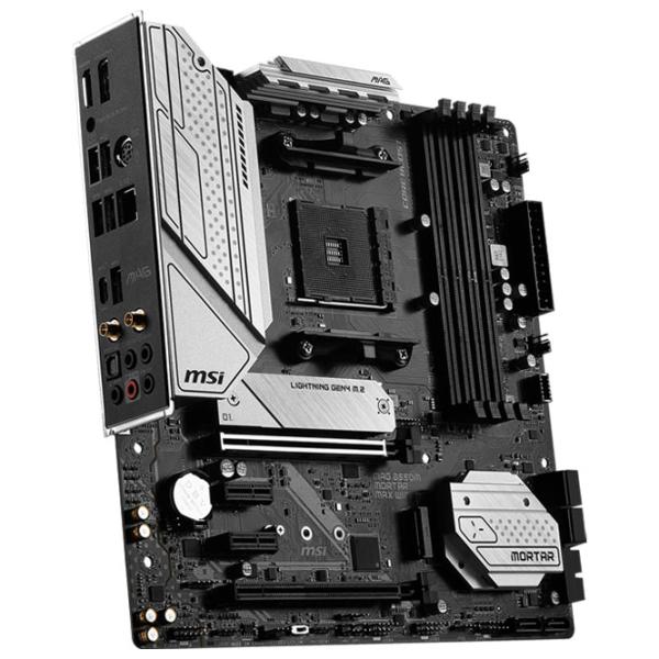 Материнская плата MSI MAG B550M MORTAR MAX WIFI mATX/ AMD B550M photo 2 Материнская плата MSI MAG B550M MORTAR MAX WIFI mATX/ AMD B550M photo 2