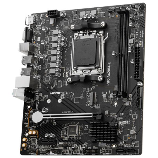Материнская плата MSI PRO A620M-E mATX/ AMD A620M-E photo 2