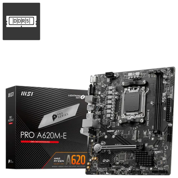 Материнская плата MSI PRO A620M-E mATX/ AMD A620M-E photo 5