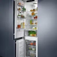 Frigider Electrolux ENS6TE19S cu congelator jos 278 l / 184.4 cm / White photo 5