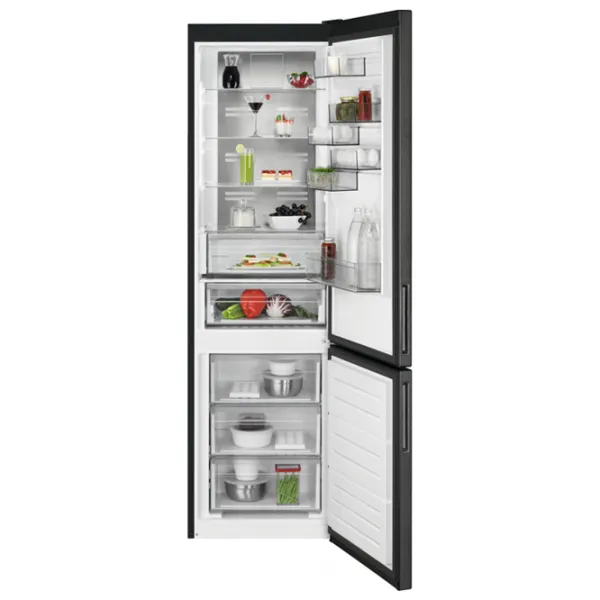 Frigider AEG RCB736E7MB cu congelator jos 367 l / 201 cm / Black photo 3