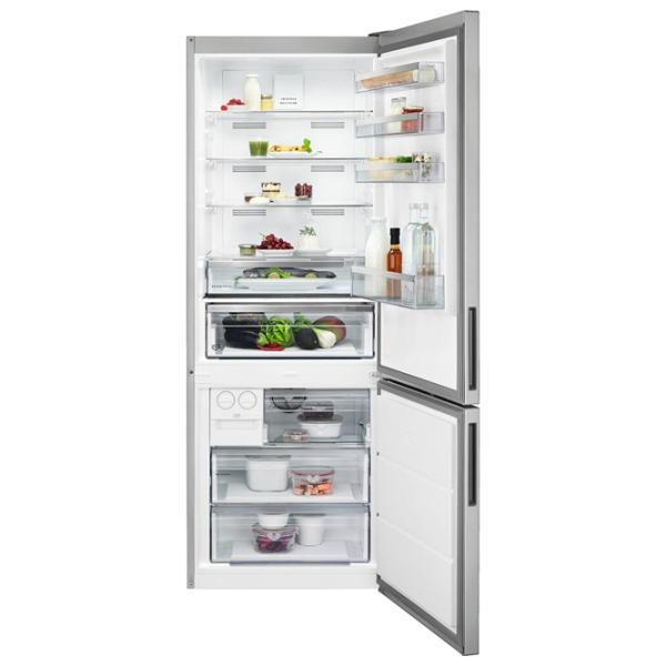 Frigider AEG RCB646E3MX cu congelator jos 481 l / 192 cm / Inox photo 3