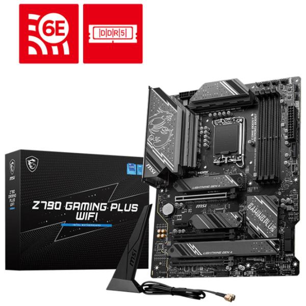 Материнская плата MSI Z790 GAMING PLUS WIFI ATX/ Intel Z790 photo 5 Материнская плата MSI Z790 GAMING PLUS WIFI ATX/ Intel Z790 photo 5