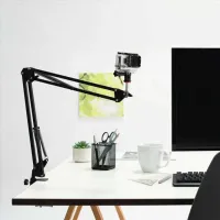Trepied Hama Flexible Articulated Arm 700II Pentru smartphone / Black photo 5