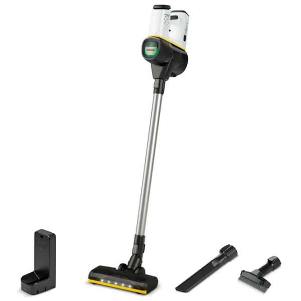 Вертикальный пылесос KARCHER VC6CL OF (1.198-670.0) Белый Желтый photo 2