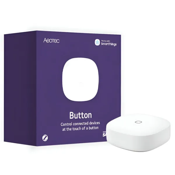 Беспроводная кнопка Aeotec SmartThings Button Белый photo 5